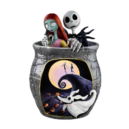 The Nightmare Before Christmas 'Jack And Sally | Vase' Vinyl Car Sticker