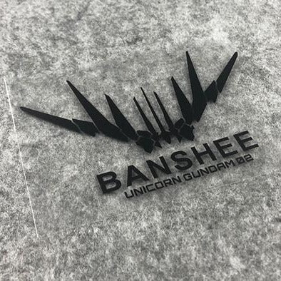 Mobile Suit Gundam 'Banshee Unicorn Gundam 02' Vinyl Car Sticker