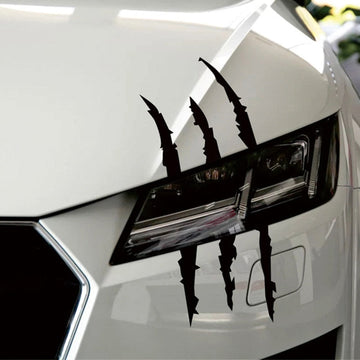 Cool 'Monster Claw Scratch' Vinyl Car Sticker