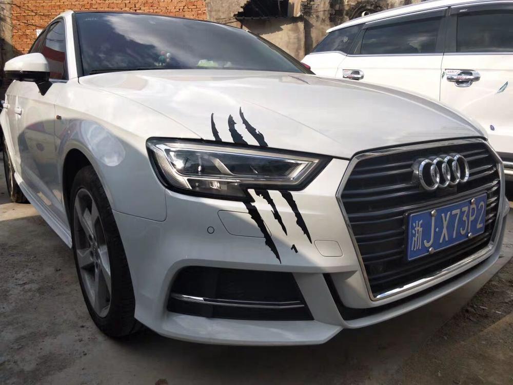 Cool 'Monster Claw Scratch' Vinyl Car Sticker