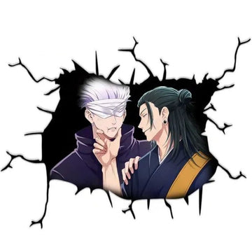 Jujutsu Kaisen 'Gojo and Geto | Partners' Car Window Vinyl Sticker