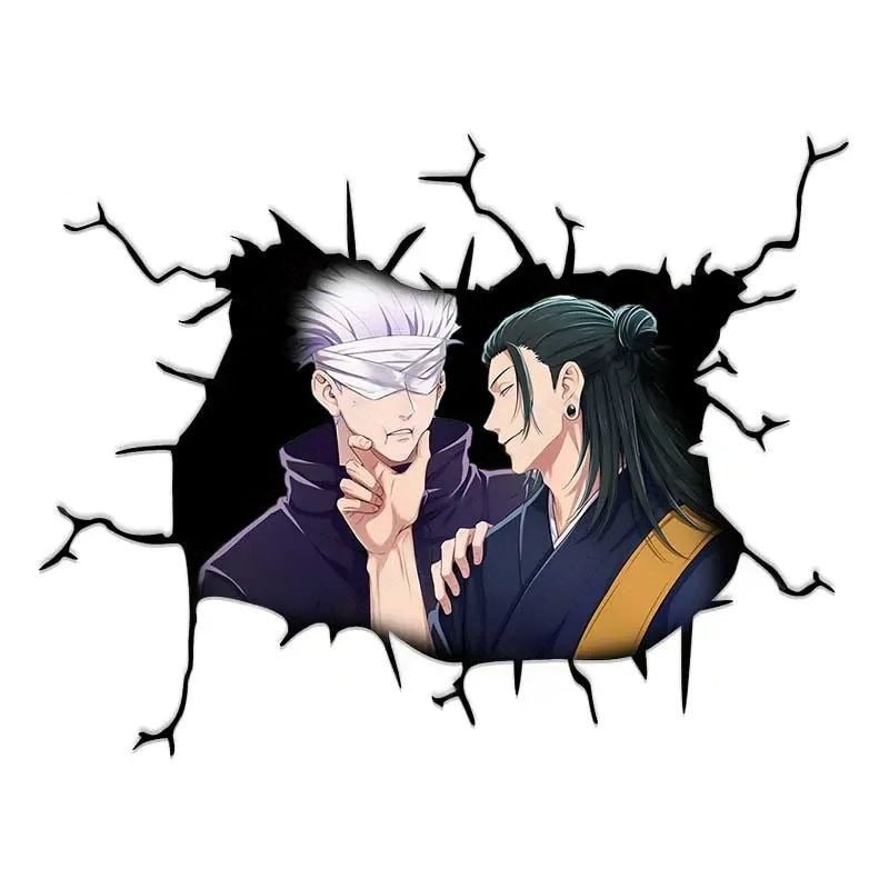 Jujutsu Kaisen 'Gojo and Geto | Partners' Car Window Vinyl Sticker