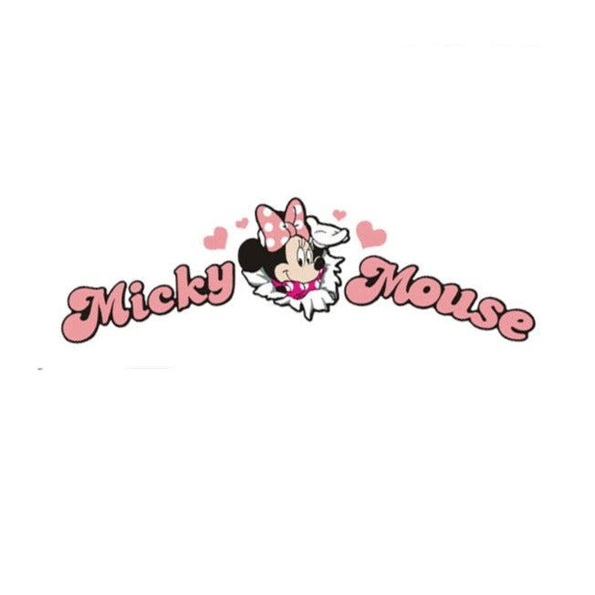 Micky Mouse 'Pretty Minnie | Hearts | 2.0' Vinyl Car Sticker