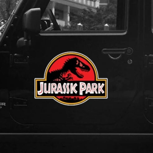 Jurassic Park 'Dinosaur | Logo | 1.0' Vinyl Car Sticker