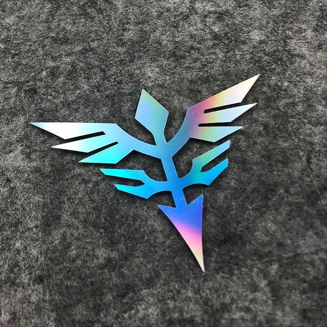 Mobile Suit Gundam 'Neo Zeon The Sleeves | Logo' Vinyl Car Sticker