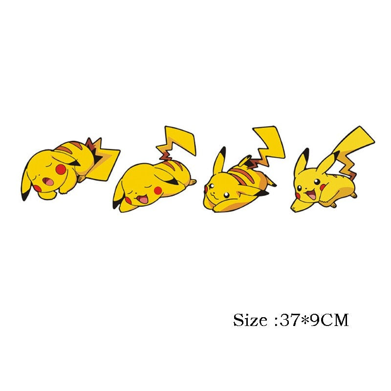 Pokemon 'Pikachu | Lazy' Vinyl Car Sticker