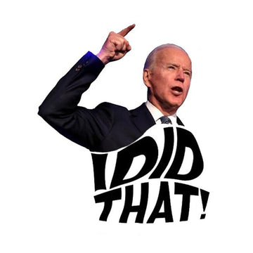Joe Biden 'I Did That! | Hand Pointing' Vinyl Car Sticker