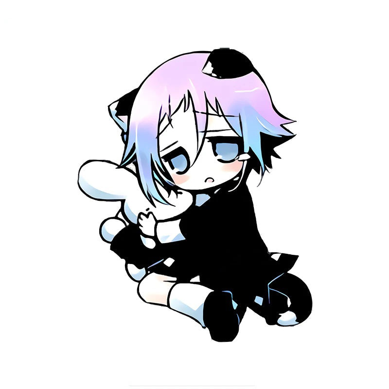 Soul Eater 'Crona Hugging Little Bunny' Vinyl Car Sticker