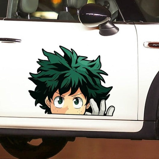 My Hero Academia 'Shocked Deku | Right Hand' Vinyl Car Peeker Sticker