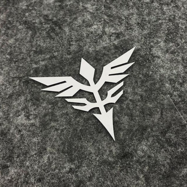 Mobile Suit Gundam 'Neo Zeon The Sleeves | Logo' Vinyl Car Sticker