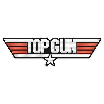 Top Gun 'Logo | 1.0' Vinyl Car Sticker