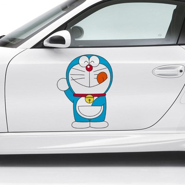 Doraemon 'Yummy | Left' Vinyl Car Sticker