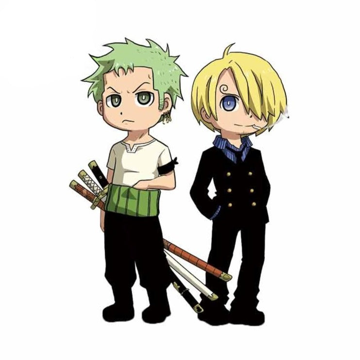 One Piece 'Zoro and Sanji | Standing' Vinyl Car Sticker