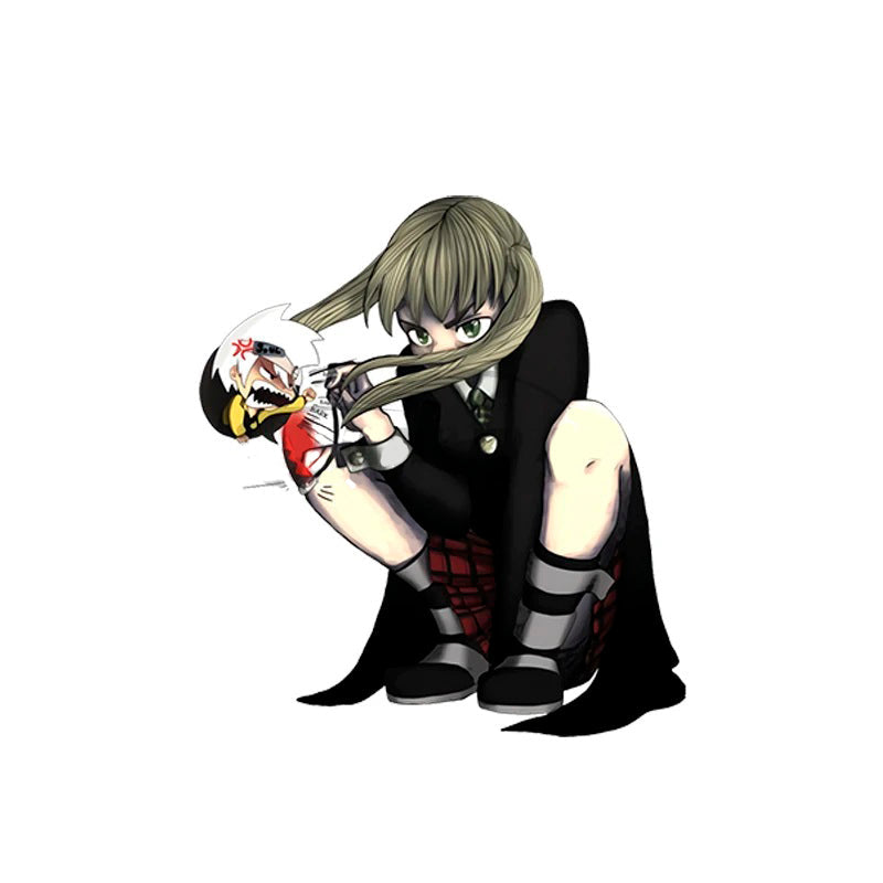 Soul Eater 'Maka Albarn | Arguing Evans' Vinyl Car Sticker