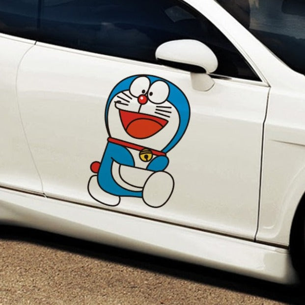 Doraemon 'Walking | Right' Vinyl Car Sticker