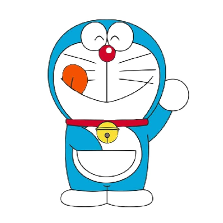 Doraemon 'Yummy | Right' Vinyl Car Sticker