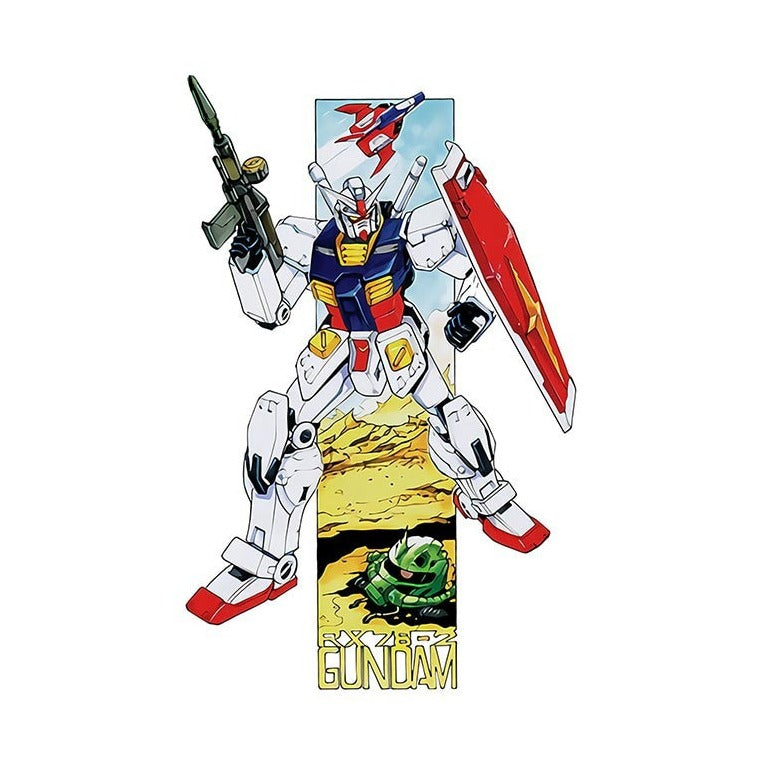 Mobile Suit 'RX-78-2 Gundam | Beam Rifle And Shield' Vinyl Car Sticker
