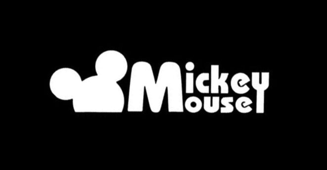 Mickey Mouse 'Mickey Ears | 1.0' Vinyl Car Sticker