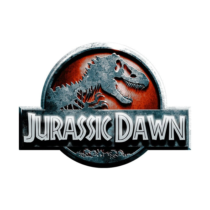 Jurassic Dawn 'Logo' Vinyl Car Sticker