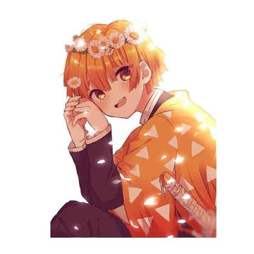 Demon Slayer 'Zenitsu Agatsuma | Adorable' Vinyl Car Sticker