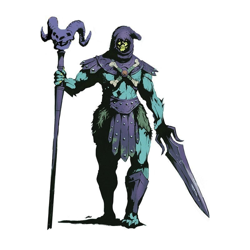 Masters of the Universe 'Skeletor | Havoc Staff and Power Sword' Vinyl Car Sticker