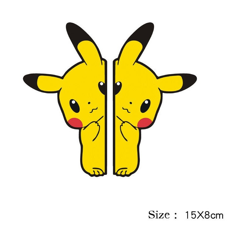 Pokemon 'Peeking Pikachu | Shy' Vinyl Car Peeker Sticker