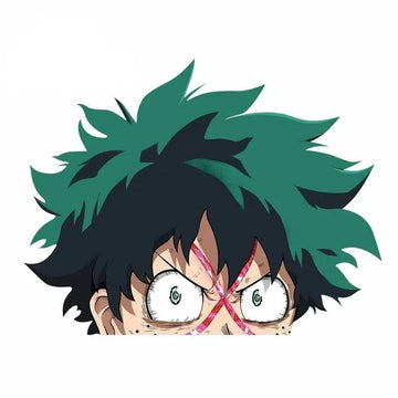 My Hero Academia 'Izuku | One For All Quirk Form' Vinyl Car Peeker Sticker