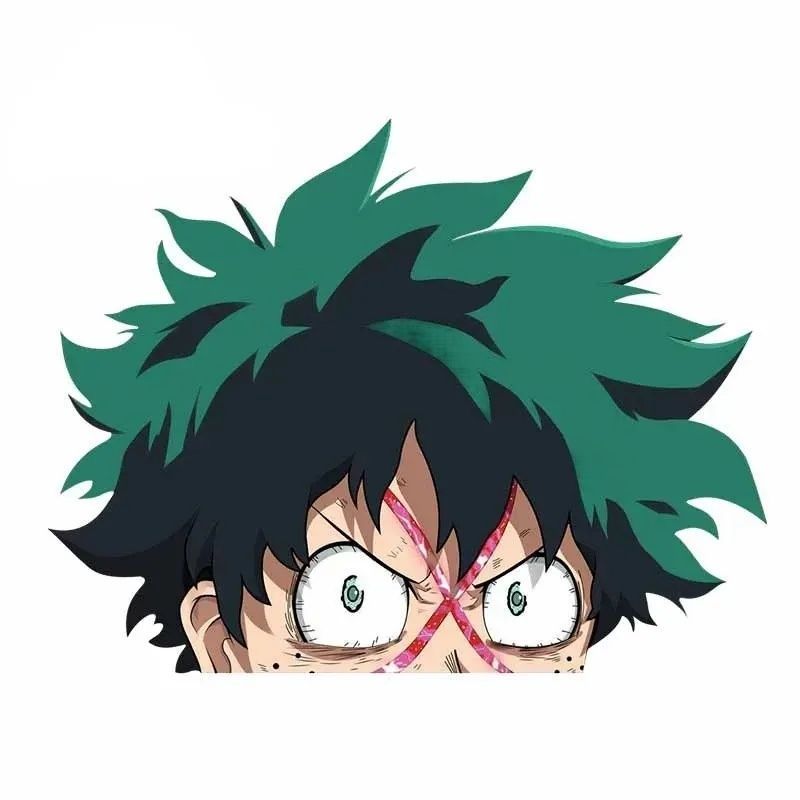 My Hero Academia 'Izuku | One For All Quirk Form' Vinyl Car Peeker Sticker