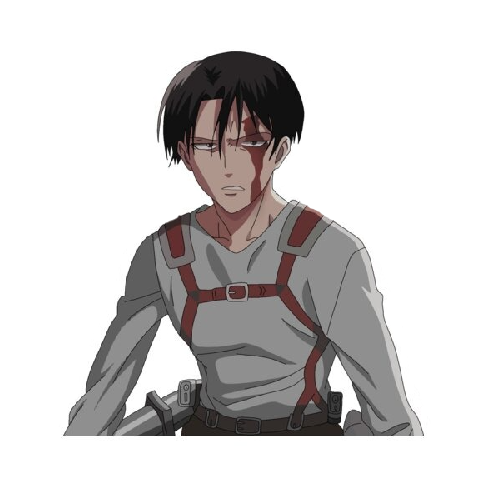 Attack on Titan 'Levi Ackerman | Tired' Vinyl Car Sticker