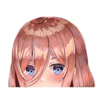 The Quintessential Quintuplets 'Miku | Teary Eyes' Vinyl Car Peeker Sticker