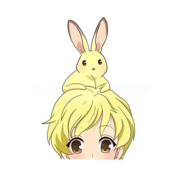 Fruits Basket 'Momiji | Rabbit' Vinyl Car Peeker Sticker