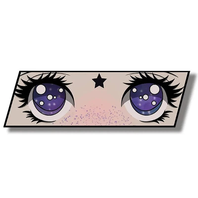 Anime 'Violet Eyes | Star In Forehead' Vinyl Car Sticker