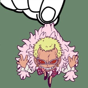 One Piece 'Hanging Doflamingo | Silly' Vinyl Car Sticker