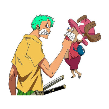 One Piece 'Zoro Grabbed Tony | Gritted Teeth' Vinyl Car Sticker