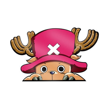 One Piece 'Tony Tony | Serious' Vinyl Car Peeker Sticker