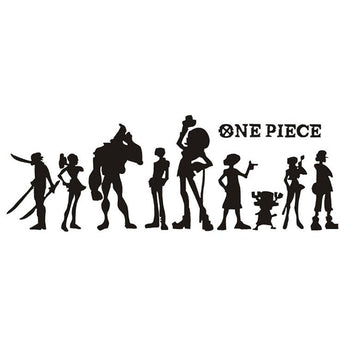 One Piece 'Casts | Posing' Vinyl Car Sticker