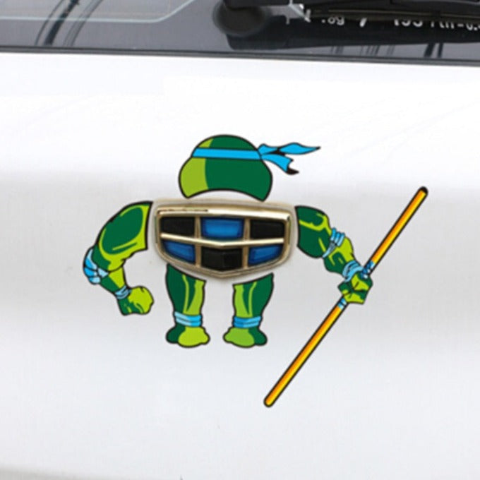 Teenage Mutant Ninja Turtles Tail 'Donatello' Vinyl Car Sticker