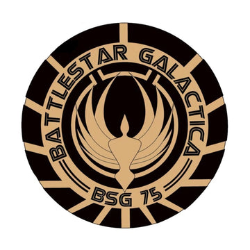 Battlestar Galactica 'BSG 75 | Logo' Vinyl Car Sticker