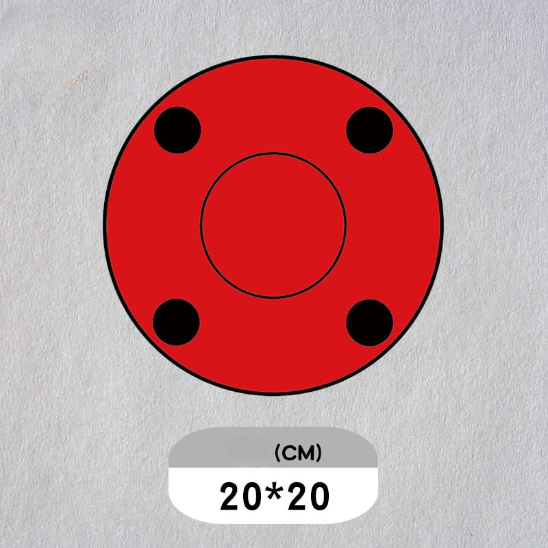 Naruto 'Four Sharingan' Vinyl Car Sticker