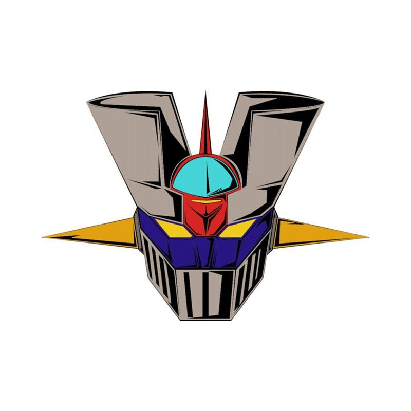 Mazinger Z Head 'Hover Pilder' Vinyl Car Sticker