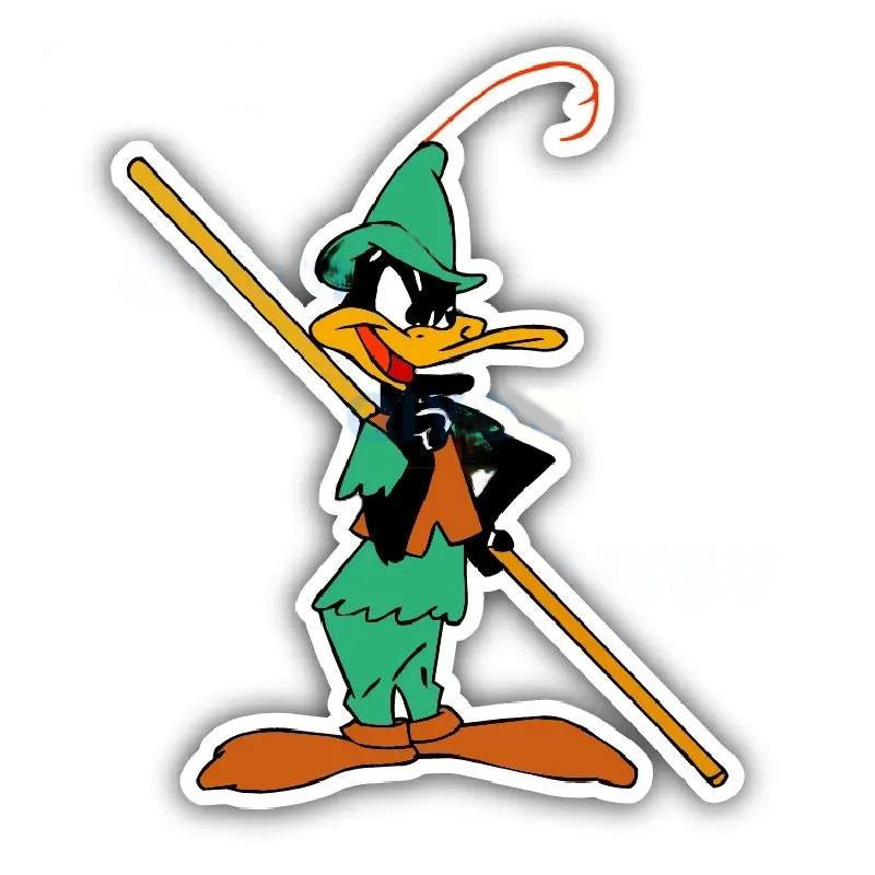 Looney Tunes 'Daffy Duck | Robin Hood' Vinyl Car Sticker