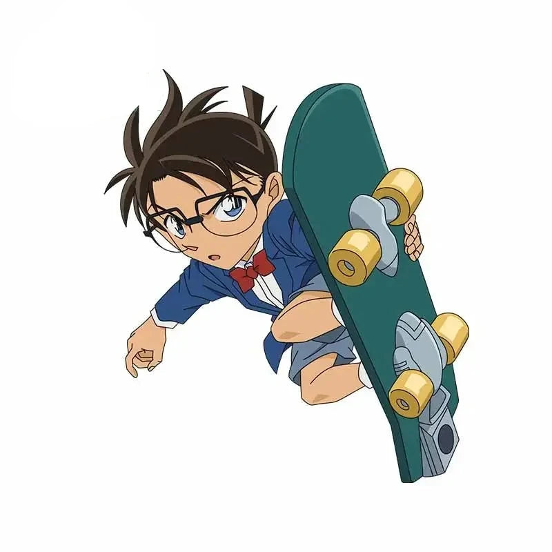 Detective Conan 'Shinichi Kudo | Skateboarding 2.0' Vinyl Car Sticker