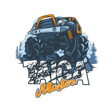 Off-Road Vehicles 'Taiga Master' Vinyl Car Sticker