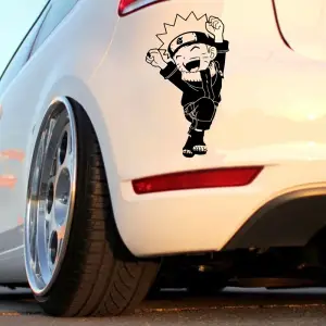 Naruto 'Naruto Uzumaki | Super Happy' Vinyl Car Sticker