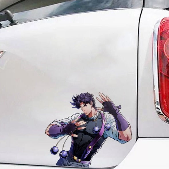 JoJo's Bizarre Adventure 'Joseph Joestar | Steel Balls' Vinyl Car Sticker