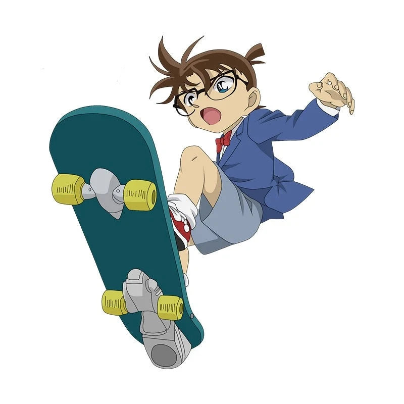 Detective Conan 'Shinichi Kudo | Skateboarding 1.0' Vinyl Car Sticker