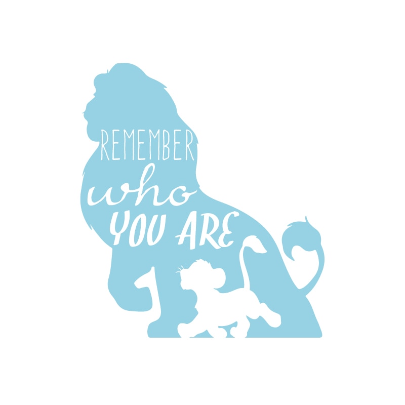 The Lion King 'Simba | Remember Who You Are' Vinyl Car Sticker