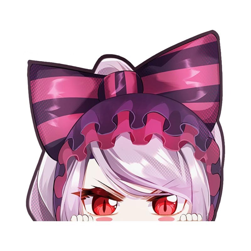 Overlord 'Shalltear Bloodfallen' Vinyl Car Peeker Sticker