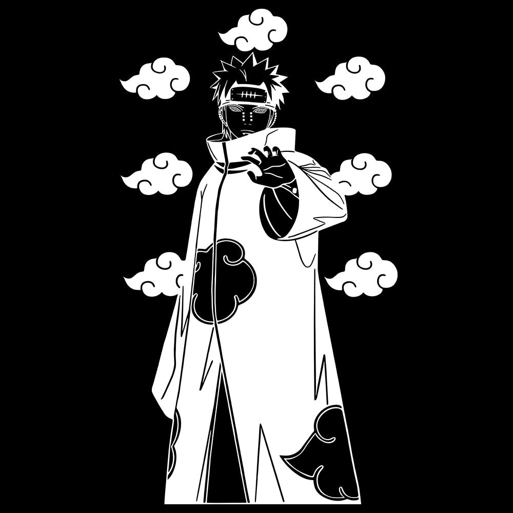 Naruto 'Naruto Uzumaki | Akatsuki Symbol' Vinyl Car Sticker