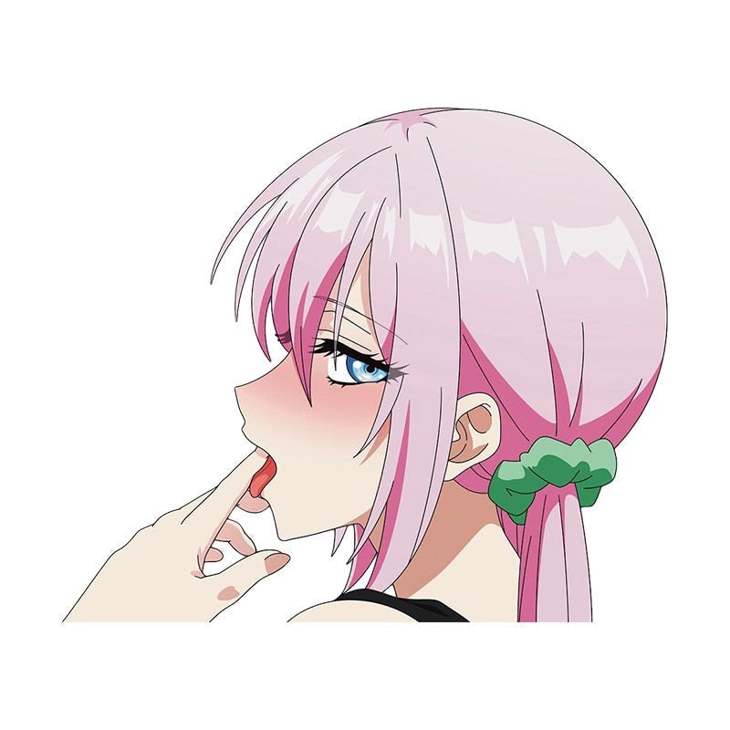 Shikimori's Not Just a Cutie 'Shikimori' Vinyl Car Peeker Sticker